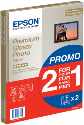 PAPEL FOTOFOGRAFICO EPSON A4 PREMIUM GLOSSY 255GR